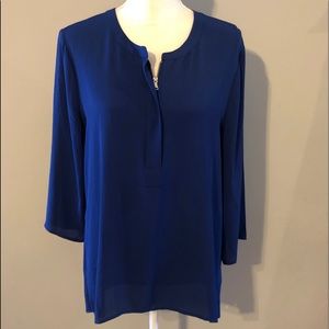 Express Royal Blue Blouse